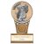 Ikon Goof Balls Turkey Golf Trophy | Antique Silver & Gold | 125mm | G9 - PA24406A