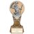 Ikon Goof Balls Winner Golf Trophy  | Antique Silver & Gold  | 150mm | G24 - PA24407B