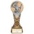 Ikon Goof Balls Winner Golf Trophy  | Antique Silver & Gold  | 175mm | G24 - PA24407C