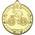 Cycling Tri Star Medal | Gold | 50mm - M91G