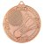 Badminton Tri Star Medal | Bronze | 50mm - M94BZ