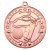 Golf Tri Star Medal | Bronze | 50mm - M76BZ