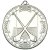 Hurling Celtic Medal | Silver | 50mm - M86S