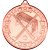 Hockey Tri Star Medal | Bronze | 50mm - M90BZ