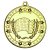 Motor Sport Tri Star Medal | Gold | 50mm - M78G