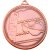 Swimming 'Multi Line' Medal | Bronze | 50mm - M42BZ