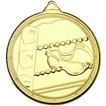 Swimming 'Multi Line' Medal | Gold | 50mm