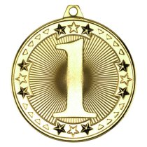 Tri Star 1st Medal | Gold | 50mm