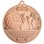 Volleyball Tri Star Medal | Bronze | 50mm - M97BZ