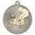 Cycling Two Colour Medal | Matt Silver & Gold | 50mm - MV47G