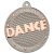 Dance Two Colour Medal | Matt Silver & Bronze | 50mm - MV12BZ