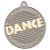 Dance Two Colour Medal | Matt Silver & Gold | 50mm - MV12G