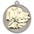 Martial Arts Two Colour Medal | Matt Silver & Gold | 50mm - MV11G