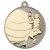 Netball Two Colour Medal | Matt Silver & Gold | 50mm - MV16G