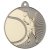 Tennis Two Colour Medal | Matt Silver & Gold | 50mm - MV21G