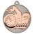 Swimming Two Colour Medal | Matt Silver & Bronze | 50mm - MV28BZ