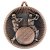 Cricket Deluxe Medal | Bronze | 60mm - DM06BZ