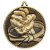 Martial Arts Deluxe Medal | Antique Gold | 60mm - DM07AG