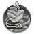 Martial Arts Deluxe Medal | Antique Silver | 60mm - DM07AS