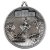 Athletics Deluxe Medal | Antique Silver | 60mm - DM10AS