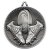 Rugby Deluxe Medal | Antique Silver | 60mm - DM04AS