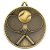 Tennis Deluxe Medal | Antique Gold | 60mm - DM05AG