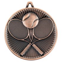 Tennis Deluxe Medal | Bronze | 60mm