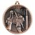 Netball Deluxe Medal | Bronze | 60mm - DM08BZ