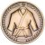 Martial Arts Medallion | Antique Gold | 70mm - MP307AG