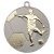 Football Two Colour Medal | Matt Silver & Gold | 70mm - LMV01G