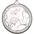 Football 'Multi Line' Medal | Silver | 50mm - M40S