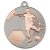 Football Two Colour Medal | Matt Silver & Bronze | 50mm - MV01BZ