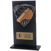 Jet Glass Shield Referee Trophy | 160mm | G25