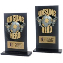 Jet Glass Euphoria Hero Unsung Hero Football Trophy | 140mm | G25