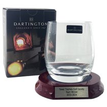 Dartington Crystal Spirit Tumbler | Branded Gift Box | Engraved with Logo + 30 Characters