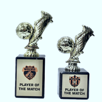 Chunkie Football Boot & Ball Player of the Match Trophy | Gold | 140mm