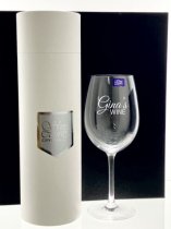 Shire County Crystal Everyday Elegance Engraved Wine Glass | 58cl | 230mm Height | Luxury Gift Tube