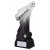 Velocity Football Boot Trophy | Silver/Black | 235mm - SRS412