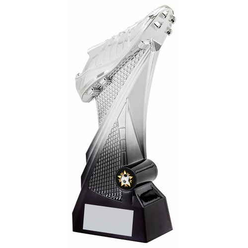 Velocity Football Boot Trophy | Silver/Black | 270mm