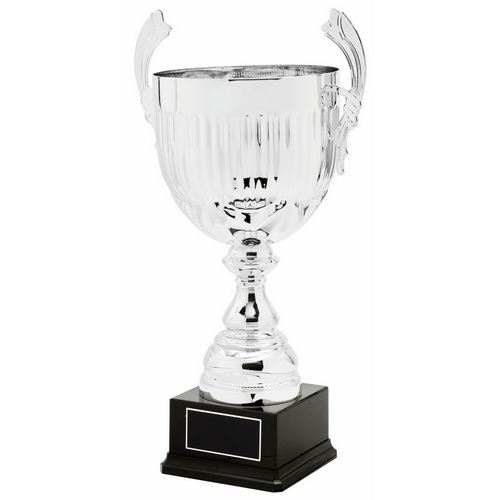 Torus Presentation Cup With Handles | Silver | 550mm