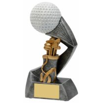 Golf Ball & Golf Bag Trophy | 180mm