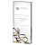 Silver & Gold Ribbon Crystal Award | 180mm - T4149