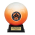 Kit Kolour Football Match Ball Trophy | Orange & White | 145mm - NB1WHO