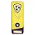 Prime Heavyweight Football Trophy | 190mm | Yellow - PQ25431B