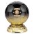 Elite Football Trophy | Heavyweight | 145mm | Black & Gold - PA25262A