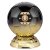 Elite Football Trophy | Heavyweight | 165mm | Black & Gold - PA25262B