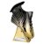 Power Boot Football Trophy | Heavyweight | 200mm | Black & Gold - PA25261B