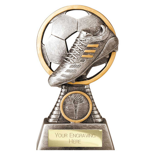 Rogue Football Trophy | 140mm | Silver & Gold