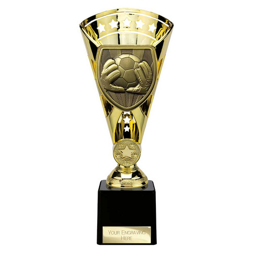 Cobra Star Football Goalkeeper Trophy | 230mm | Gold