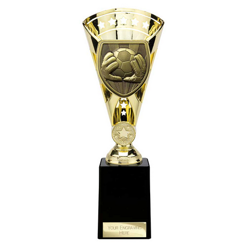 Cobra Star Football Goalkeeper Trophy | 255mm | Gold